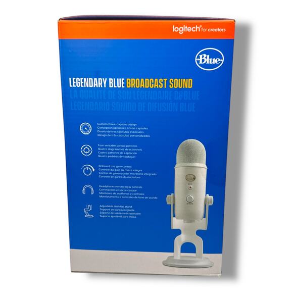 New - Blue Yeti USB Microphone w/ Hard Travel Case - Picture 4 of 7